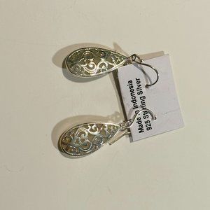 925 silver hook earrings